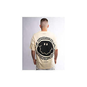 TCC Distorted Smile Graphic T-Shirt - BlackBeard Fashion Lounge - 