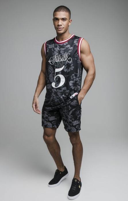 Hawaii Basketball Vest (Black Hawaii) - BlackBeard Fashion Lounge - 