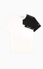 Load image into Gallery viewer, Patchwork Organic Cotton T-Shirt - Branca - BlackBeard Fashion Lounge - 
